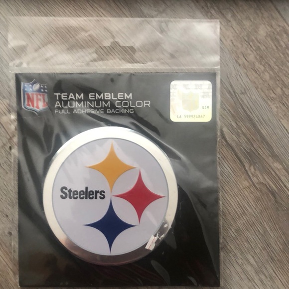 🛑SOLD🛑NFL Steelers Team Emblem and Face Mask - Picture 2 of 5